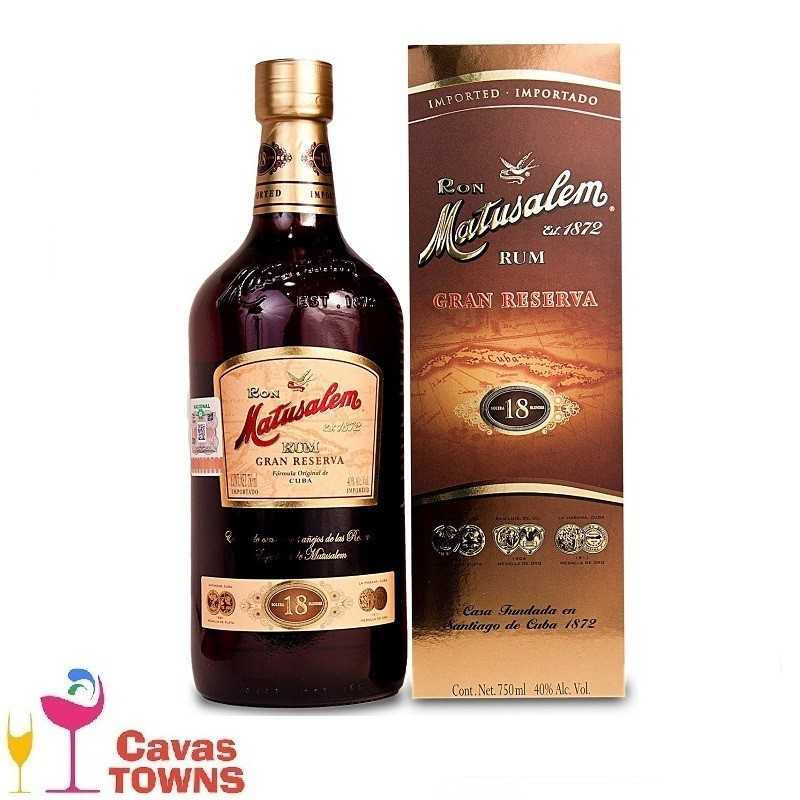 Ron Matusalem 18 Años Gran Reserva 750 ml - Cavas Towns Ron Matusalem 18 Años Gran Reserva 750 ml - Cavas Towns