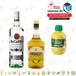 Ron Bacardi Carta Blanca 750 ml - Vinos y Licores Click Ron Bacardi Carta Blanca 750 ml - Vinos y Licores Click